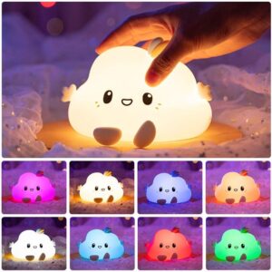Cloud Rechargeable Silicone Night Lamp - Image 6