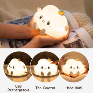 Cloud Rechargeable Silicone Night Lamp - Image 5