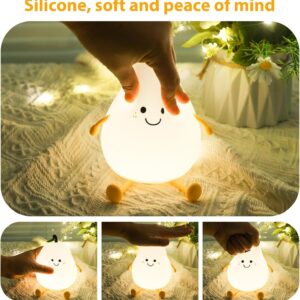 Pear Rechargeable Silicone Night Lamp | Birthday Gift - Image 4