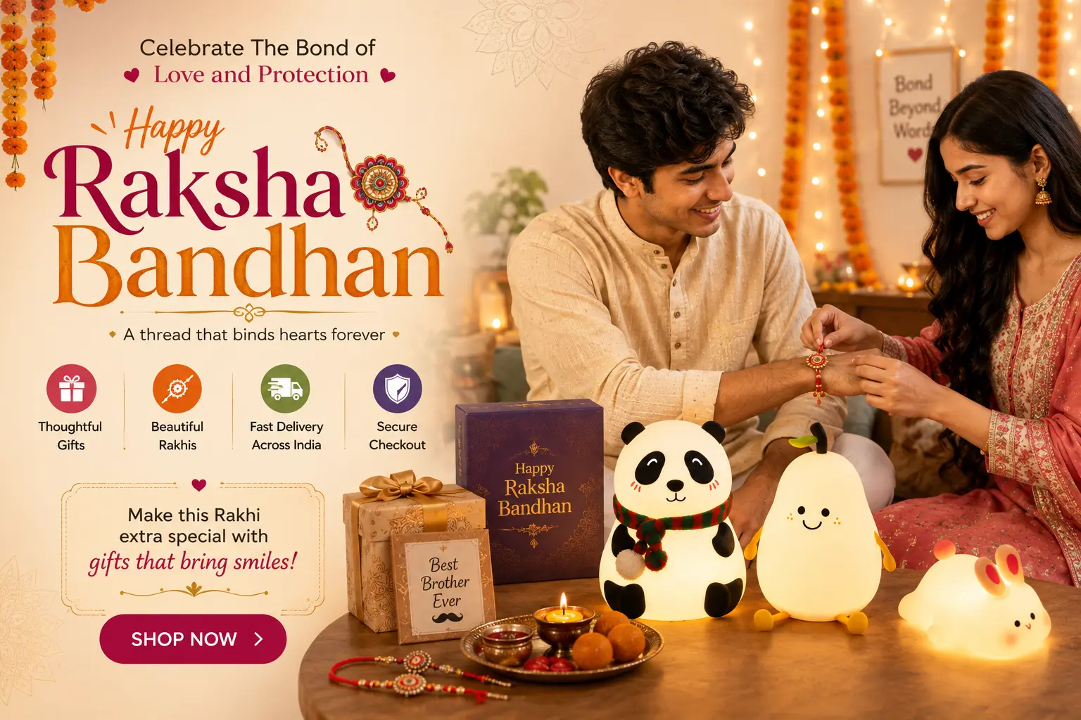 Klupster Raksha Bandhan Mobile Banner 4